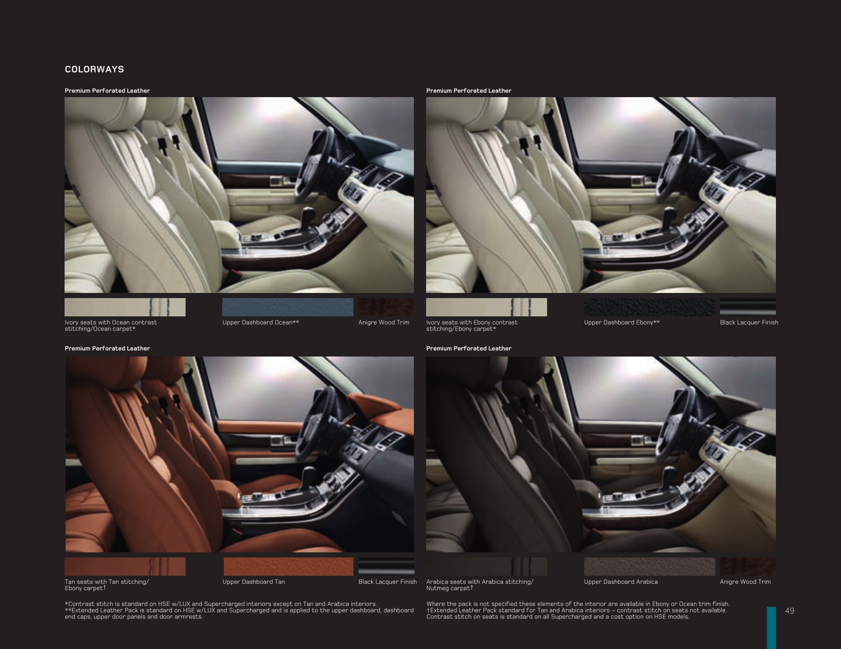 2011 Range Rover Sport Brochure Page 50